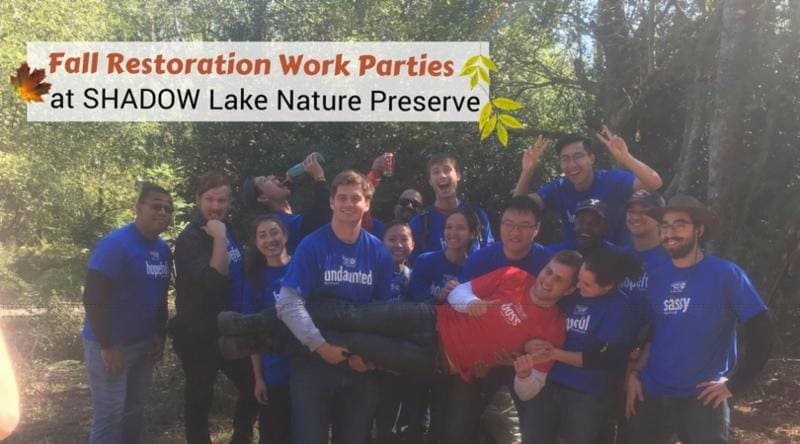 Fall Restoration Work Parties